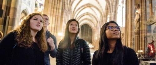 Centre students in Strasbourg, 法国